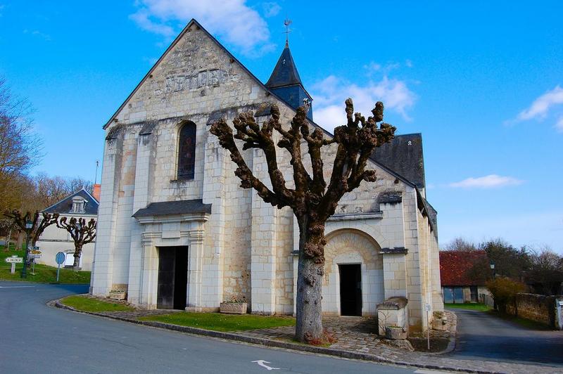 façade occidentale, vue générale