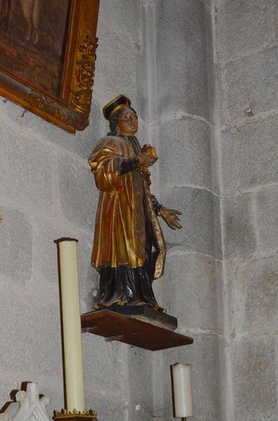 statue : saint Côme, vue générale