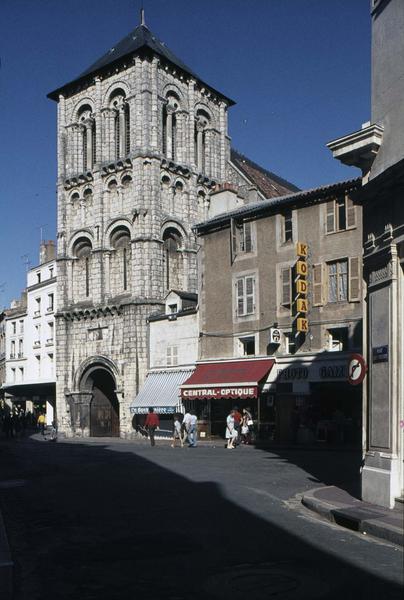 Clocher-porche, côté sud-ouest