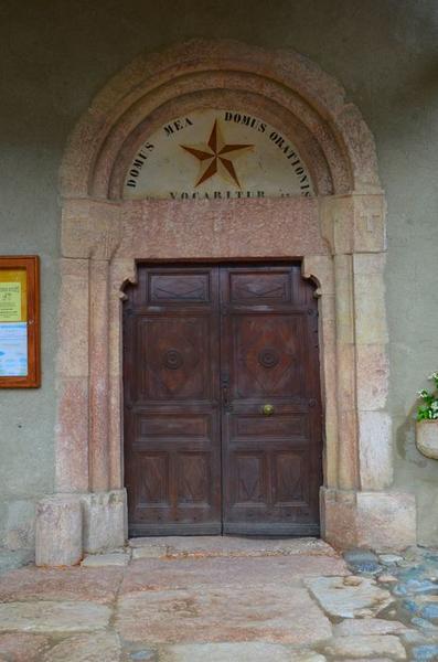 porche d'accès sud, vue générale