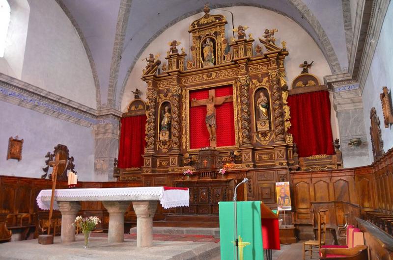 autel, tabernacle (maître-autel), vue générale