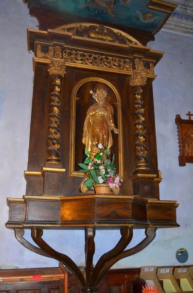 statue : sainte Philomène, vue générale