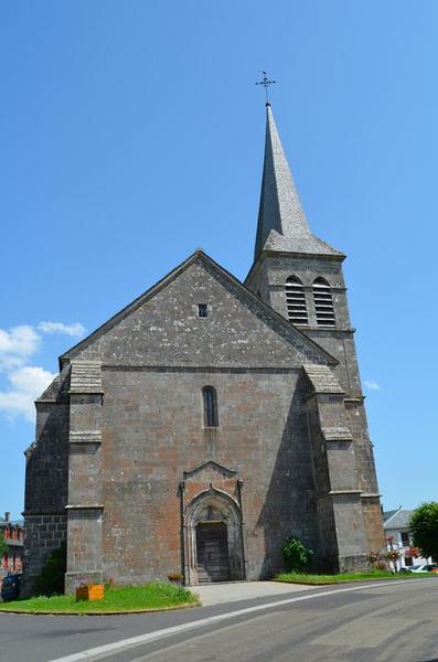 façade occidentale, vue générale