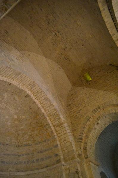 vue générale de la voûte de la croisée du transept