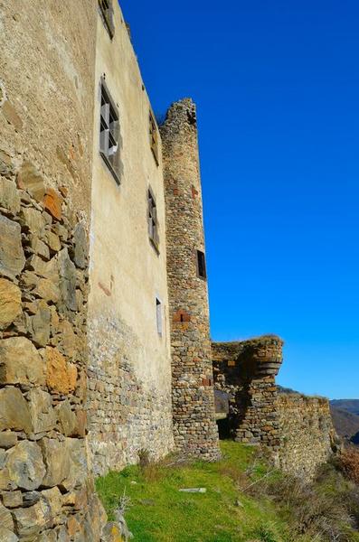 façade sud, vue partielle