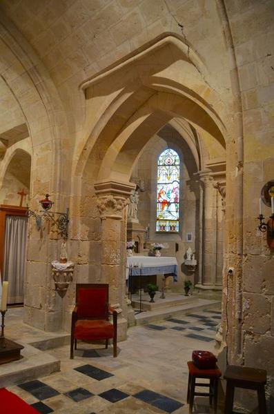 Collatéral sud, vue partielle