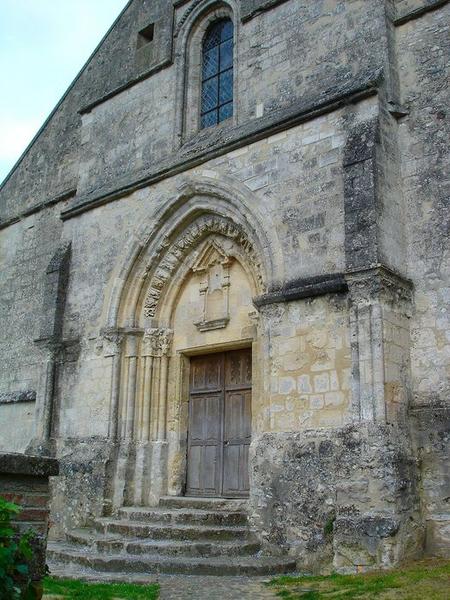 façade occidentale, vue partielle