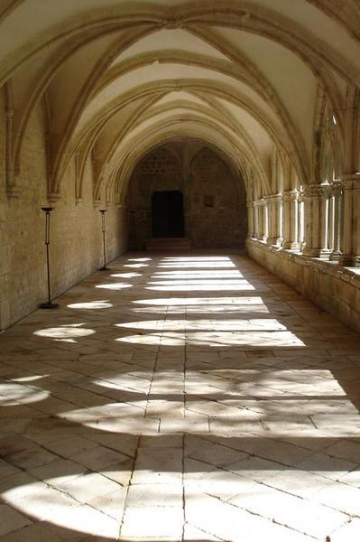 cloître, galerie ouest, vue générale