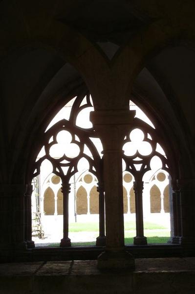 cloître, galerie ouest, détail