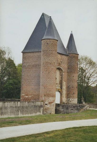 Porterie, ensemble sud-ouest, vue générale