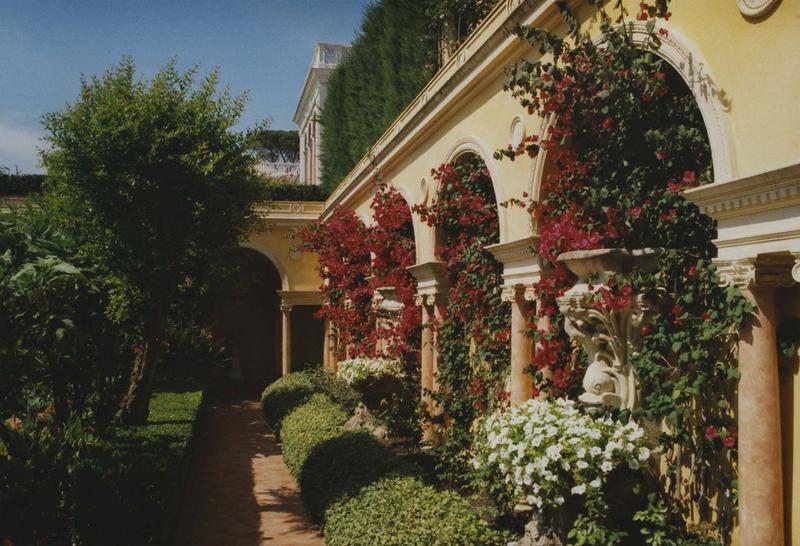 jardins, vue partielle