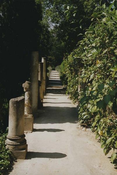 jardins, vue partielle