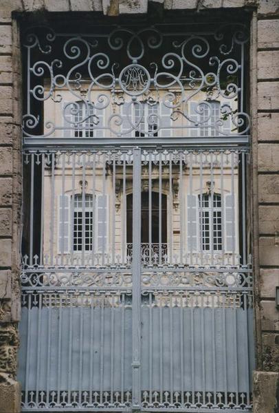 portail ouest, vue générale