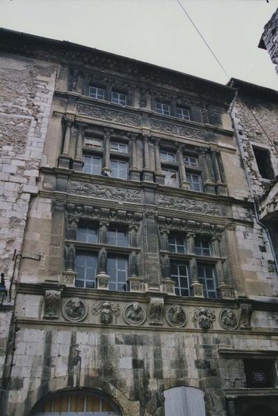 façade nord, vue générale