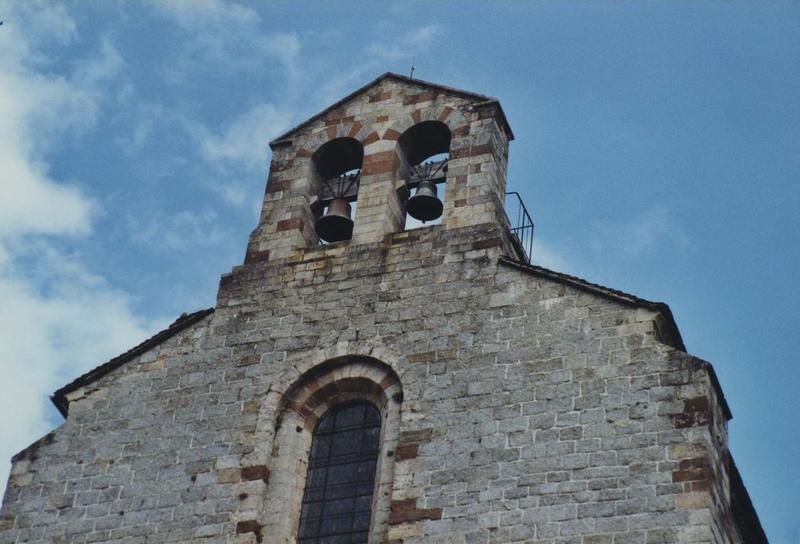 façade occidentale, vue partielle