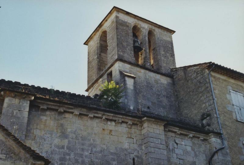 vue générale du clocher