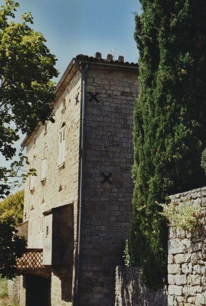 vue partielle des façades