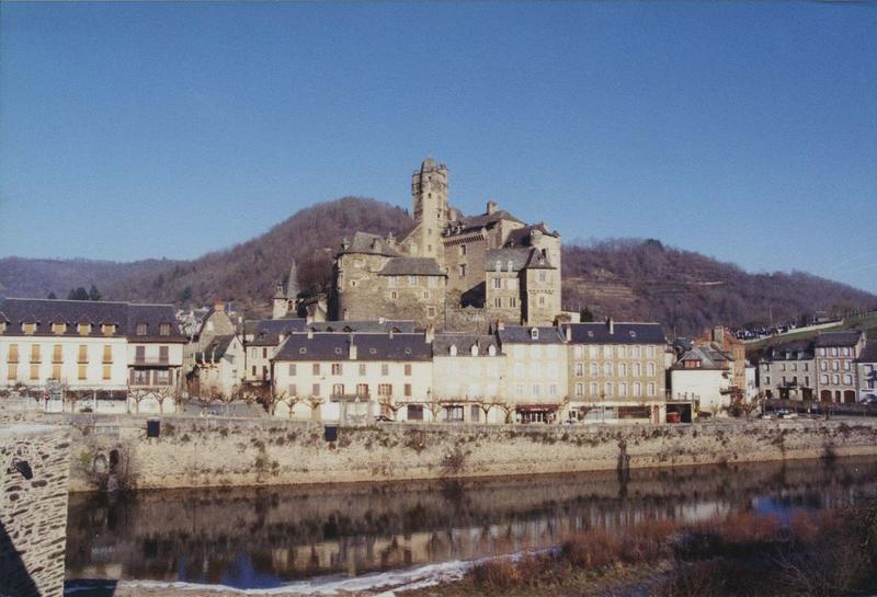 vue générale du château dans son environnement