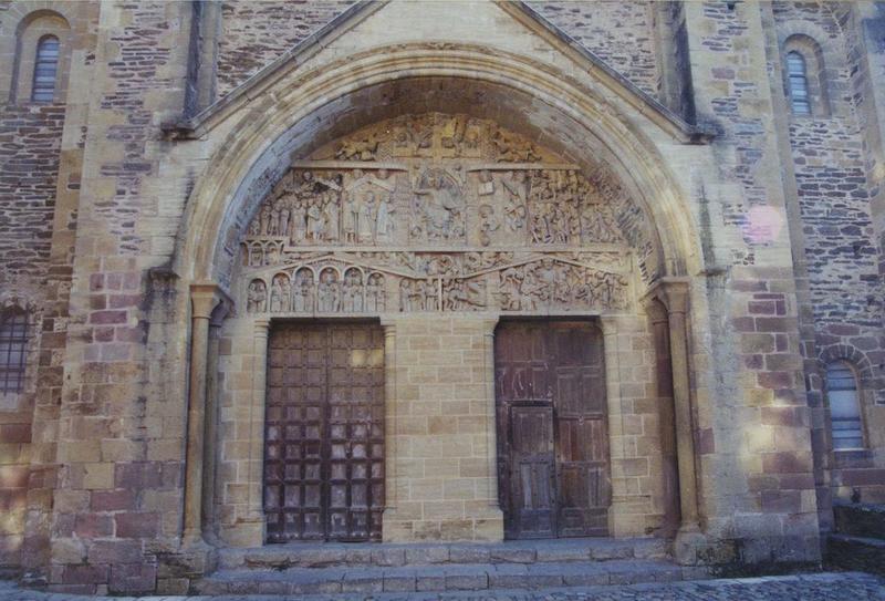 vue générale du porche occidental