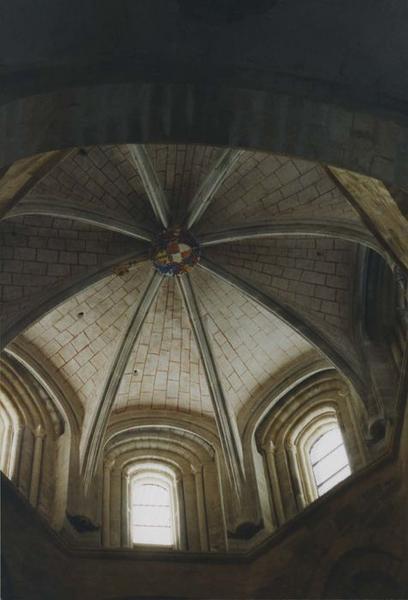 vue générale de la voûte de la croisée du transept