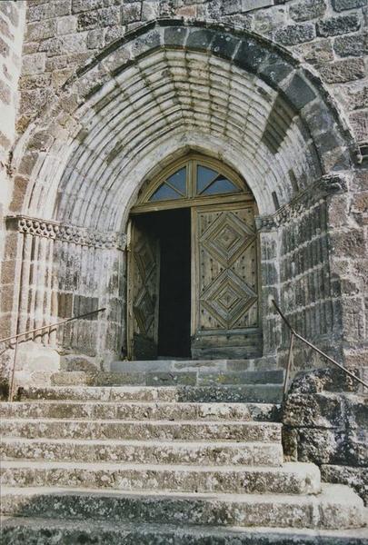 porche sud, vue générale