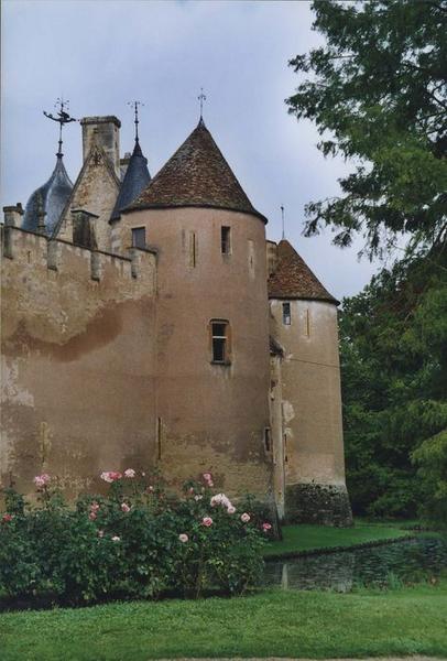 courtine sud, vue partielle