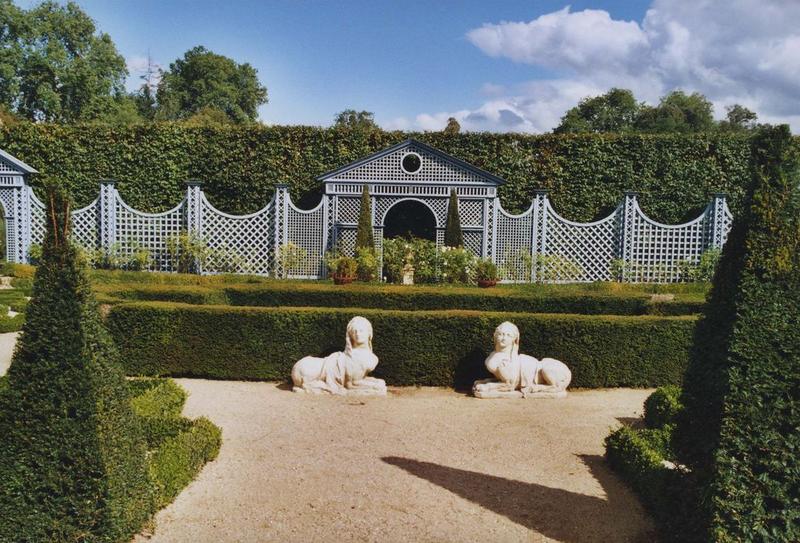 vue partielle des jardins