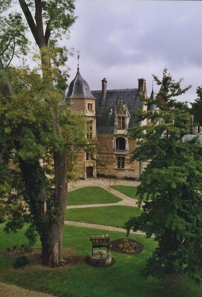 Façade ouest, vue partielle