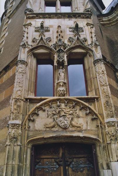 tour d'escalier, détail