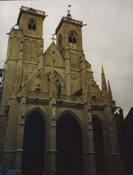 façade occidentale, vue générale