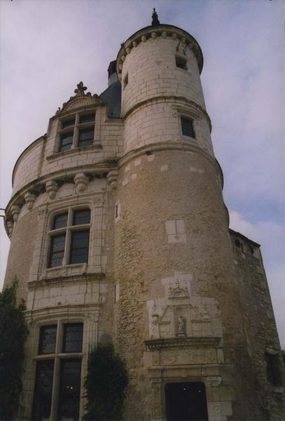 tour nord du jardin, vue générale