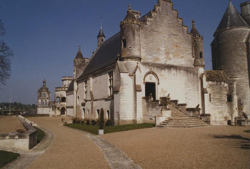 ancien palais royal, ensemble sud-ouest, vue générale