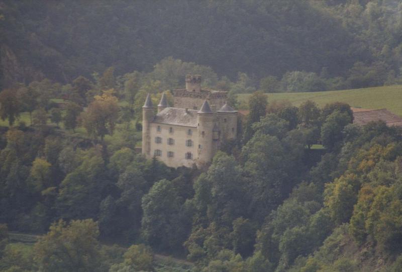 vue générale du château dans son environnement