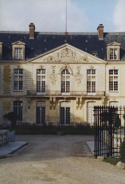 château, ensemble sud, vue partielle