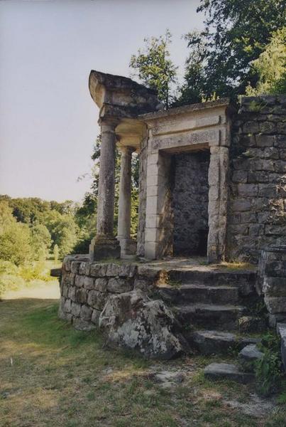 temple de la philosophie, vue partielle