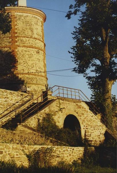 grand escalier ouest, vue générale