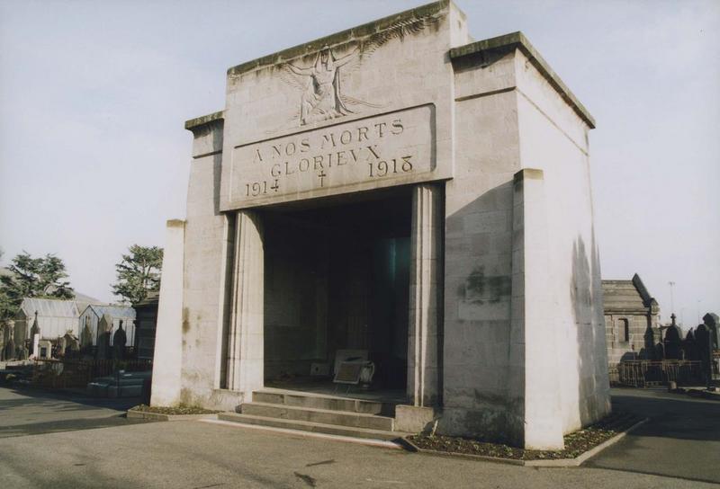 façade ouest, vue générale