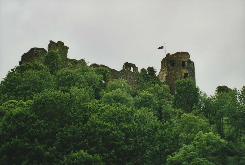 vue générale du château dans son environnement