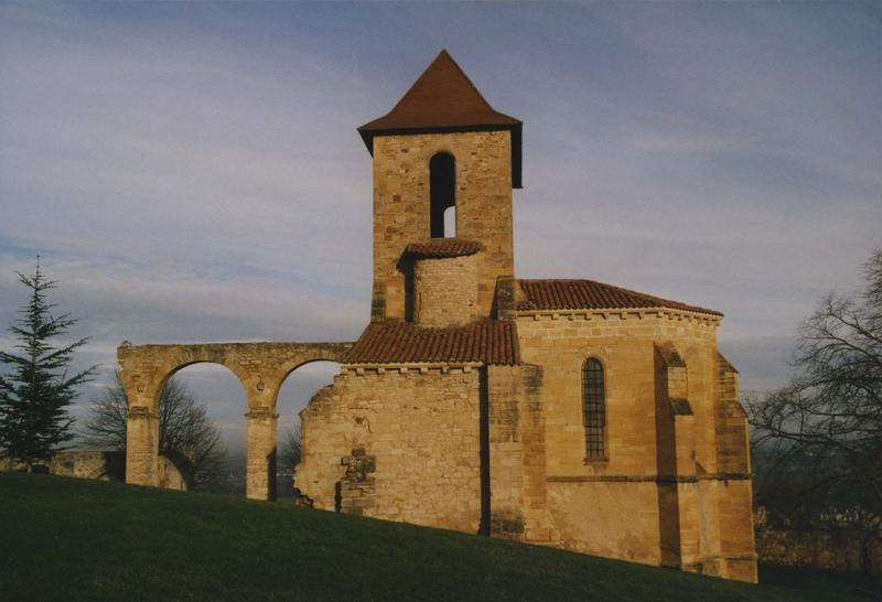 Ancienne église Notre-Dame : ensemble sud, vue générale