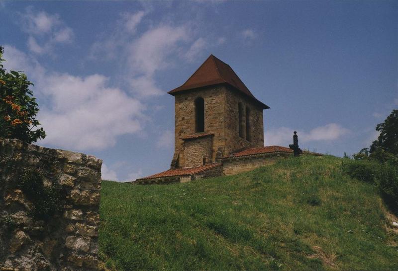 Ancienne église Notre-Dame : vue générale du clocher