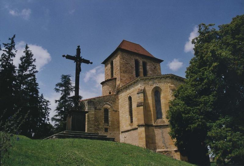 Ancienne église Notre-Dame : vue générale du chevet