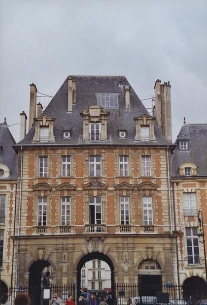 Façade nord, vue générale