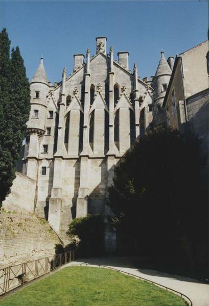 façade sur la rue des Cordeliers, pignon est