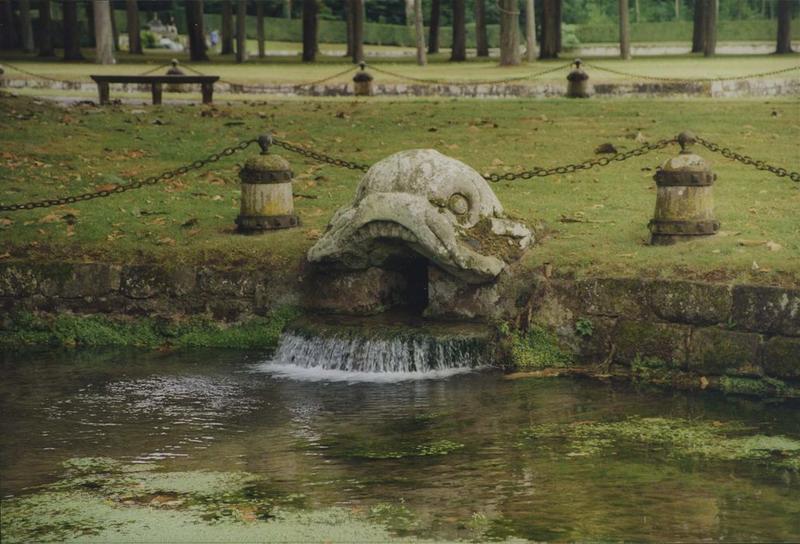 parc, partie nord, détail