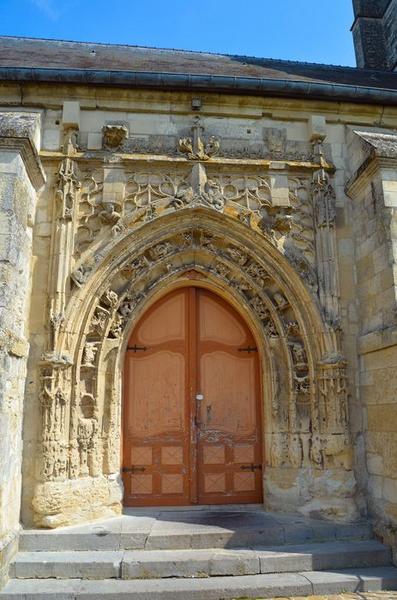 porche sud, vue générale