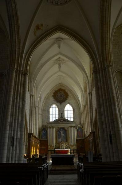 vue générale du choeur