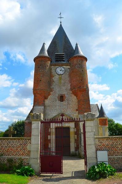 façade occidentale, vue générale