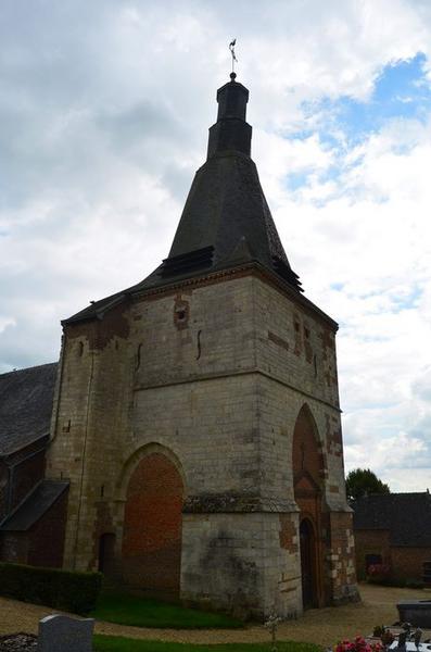 vue générale du clocher-donjon