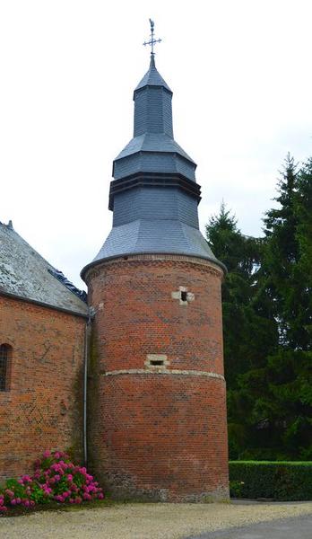 clocher-donjon, vue générale