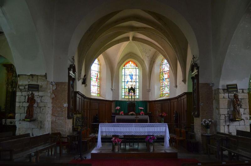 vue générale du choeur